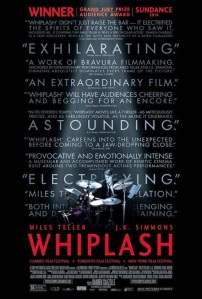 Whiplash is not winning the (non-existant) Oscar for Best Poster. Show some humility!