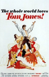 The original Tom Jones poster. Not everybody loves it (or him), despite claims to the contrary.